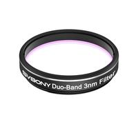 SVBONY Filtro de telescopio SV220, H-Alpha y OIII, Filtro de Nebulosa de Doble Banda de 3 NM de 1.25 Pulgadas, Profundidad de Corte OD5, diseño de Revestimiento de halo mínimo, transmisión máxima del