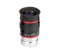 Svbony Ocular Telescopio 1.25", Ocular Ultra Gran Angular 68°, Metal Totalmente Ocular 20mm para Telescopio y Filtros(20 mm)