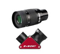 SVBONY SV135 - Ocular de Zoom con Espejo dieléctrico SV188P Diagonal de Estrella, 1.25 Pulgadas, Ocular de telescopio de Zoom de 7 a 21 mm, Accesorios de telescopio de 6 Elementos 4 Grupos para