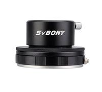 Svbony SV149 Adaptador Montaje Lente para Lente de Cámara DSLR a Adaptador de Ocular 1.25" para Fotografía o Guía