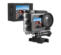 SVBONY SVGo2 4K - Cámara de acción de doble pantalla para viajes, snorkel