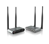 Svbony TransAir2 HDMI 4K Sistema de Transmisión Inalámbrica de Larga Distancia, Compatible con un Máximo de 1 TX a 4 RX, Transmisor y Receptor 4K, Latencia de 0,06 s, Alcance de Transmisión de 300m