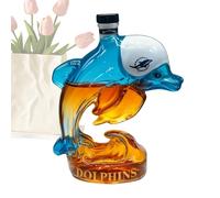 SVCEQZE Botellas De Licor,320ml Dispensador De Vidrio En Forma De - Botellas De Whisky Vacías | Para Hombres, Papá, Familia, Fiesta, Beber, Vino, Vodka, Bourbon, Tequila, Bar, Cumpleaños, Boda