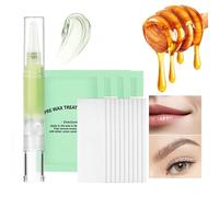SVCEQZE Brow Wax Kit | Cera facial - con bastoncillos de algodón y toallitas de limpieza para depilación, eliminación de maquillaje, cara, piernas, cuerpo, orejas y