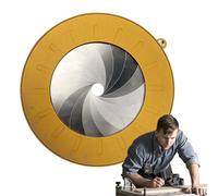 SVCEQZE Circle Drawing Maker - Plantilla de círculo ajustable - Ayuda de dibujo para talleres, enseñanza de metal, accesorios de dibujo para scrapbooking en casa