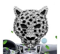 SVCEQZE Clips de ventilación de leopardo, ambientador de coche de leopardo,Clip de ventilación de leopardo - Difusor elegante precioso de la fragancia del coche, decoraciones del tablero de