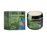 SVCEQZE Crema limpiadora pulmonar 60 g, cremas de reparación de pulmones de gordolobo, crema respiratoria de gordolobo, transparente LUN-g Reparación Fuerza Wellness Productos de cuidado respiratorio