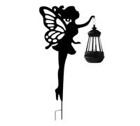 SVCEQZE Decoración para Jardín de | Letreros de Paisaje con Energía Solar y Luces - Decoración para Jardín | para Patio Porche Sendero Césped Navidad Fiestas