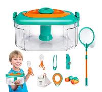 SVCEQZE Kit de observación para niños, caja de observación,Juguete visor de para niños | Kit de aumento para atrapar bichos, jaula para atrapar bichos, juego de recolección de visor explorador de