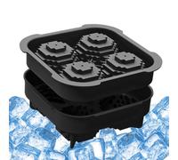 SVCEQZE Molde para Bolas de Hielo de Golf,Silicona Suave Para Congelador | Molde De Hielo En 3D - Para Hacer Cócteles Vodka Chocolate Salsa De Vainilla Pudín