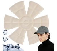 SVCEQZE Pack de Hielo Para Casco - Enfriamiento con Gel | Insertos Fríos Reutilizables Para Cascos De Adultos Y Niños En Deportes Al Aire Libre Y Actividades