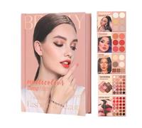 SVCEQZE Paleta De Sombras De Ojos Colorida | Paleta De Maquillaje Con 67 Tonalidades | Tabla De Colores Cosmetica De Intensos Para Artistas Adultos Familias Amantes Y Amigos | Combinacion Para