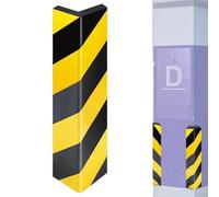 SVCEQZE Protector de Pared para Garaje contra Puertas de Automóvil | Protector Reflectante de Parachoques de Espuma,Autoadhesivo Espuma Resistente Cojín Antideslizante para Vehículo Almacén Sótano