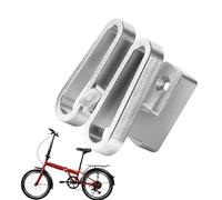 SVCEQZE Soporte para Portaequipajes Delantero De Bicicleta | Adaptador Plegable de Aleación de Aluminio para Marco | Repuestos para Viajes Montaña Camping Universidad Parque Colegio Garaje