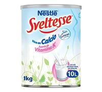 Sveltesse Nestlé, Leche en Polvo Desnatada, 1 Kg (Paquete de 6)