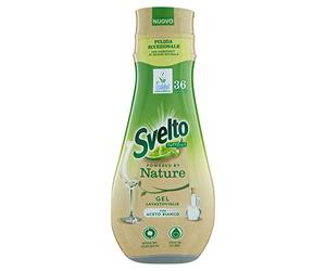 Svelto Gel para lavavajillas con vinagre Ecolabel, paquete de ahorro, 36 lavados