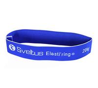 Sveltus Elastiband Mini Elasti'Ring Training aparato para el ejército, las piernas, Po/espalda, resistencias 7 kg, 10 kg, 15 kg, 20 kg reißfest unverformbar, azul, 20 kg - 33 x 6.0 cm - sehr starker