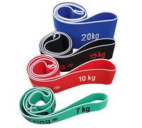 Sveltus Elasti'ring - Juego de 4 (bolsita) elásticos Unisex para Adultos, mutlicolore