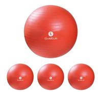 Sveltus Gymball 55 cm Adulto Unisex, Naranja (Paquete de 4)