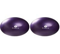 Sveltus Gymball 75cm Adulto Unisex, Malva (Paquete de 2)
