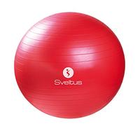 Sveltus: gymball, pelota de gimnasia, color rojo, tamaño 65cm