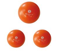 Sveltus Pelota de Ejercicios Naranja 1 Kg (Paquete de 3)