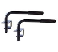 Sveltus Poignée Amovible pour Exercices la Paire Accesorio para Jaula de Corss Training, Unisex Adulto, Negro