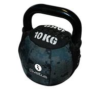 Sveltus Soft Kettlebells 10kg, Accessoire Cycle Unisex Adulto, Negro (Black), 10 Kg