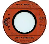 Sven & Charlotte - Bang-a-boomerang (1975) / Vinyl single [Vinyl-Single 7'']