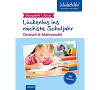 Svenja Ernsten Übungsheft 1. Klasse: Deutsch & Mathematik (Lücken (Tapa blanda)