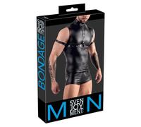 Svenjoyment Bondage Arriba para hombre Black L