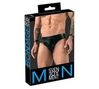 Svenjoyment Bondage Calzoncillos tipo suspensorio para hombre Black L