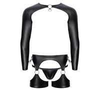 Svenjoyment Bondage Conjunto de esclavitud para hombre Black S