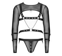 Svenjoyment Bondage Conjunto de esclavitud para hombre Black XXL