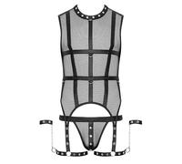 Svenjoyment Bondage Conjunto de esclavitud para hombre Black XXL