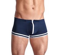 Svenjoyment Boxer Marino con cremallera posavasos Hombre Azul Talla M