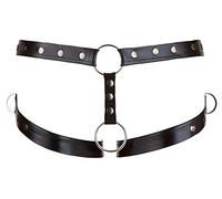 Arnés Svenjoyment con anillo (negro) - Talla M/L