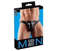 Svenjoyment Tanga desmontable Ding Dong para hombre negro M