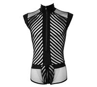 Svenjoyment elástico Body Freestyle para hombre negro Talla L Negro S