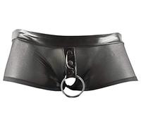 Svenjoyment Pantalones con anillo para el pene para hombre Black XL