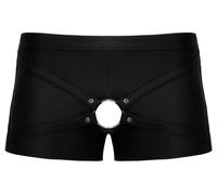 Svenjoyment Pantalones para hombre Black/Red M