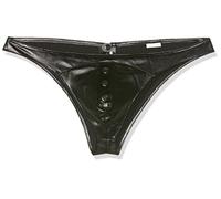 Svenjoyment - Ropa interior erótica para hombre, talla xl, diseño con apertura trasera, color negro