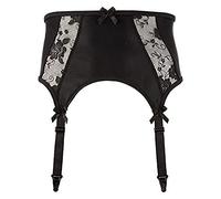 Svenjoyment - Ropa interior XL negro hombres de liguero