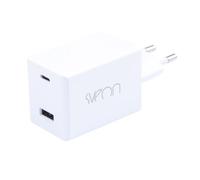 Sveon Adaptador e inversor de corriente SAC248 48 W USB-C/USB-A Blanco