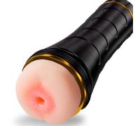 Sverimet Masturbador masculino, sexo realista con coño de bolsillo de 8.5 pulgadas de profundidad, textura realista, juguetes suaves y carnosos, juguetes sexuales para adultos para hombres.