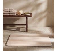 Svet - Alfombra Diatomita Baño - Secado Rápido y Ultra Absorbente, Antideslizante, Antibacteriana y Antihongos, Alfombrilla Baño Diatomita de Piedra. (Arce)