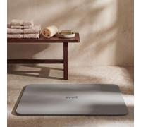 Svet - Alfombra Diatomita Baño - Secado Rápido y Ultra Absorbente, Antideslizante, Antibacteriana y Antihongos, Alfombrilla Baño Diatomita de Piedra. (Calma Gris Oscuro)