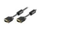 SVGA HD15 10m M-M w.ferritcore