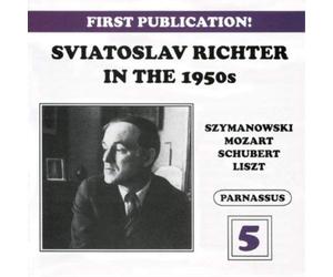 Sviatoslav Richt Sviatoslav Richter in the 1950s - Volume (CD) (Importación USA)