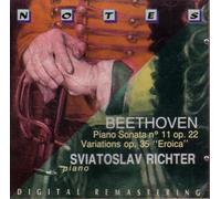 Sviatoslav Richter - Beethoven: Piano Sonata no. 11, op. 22 - Variations op. 35